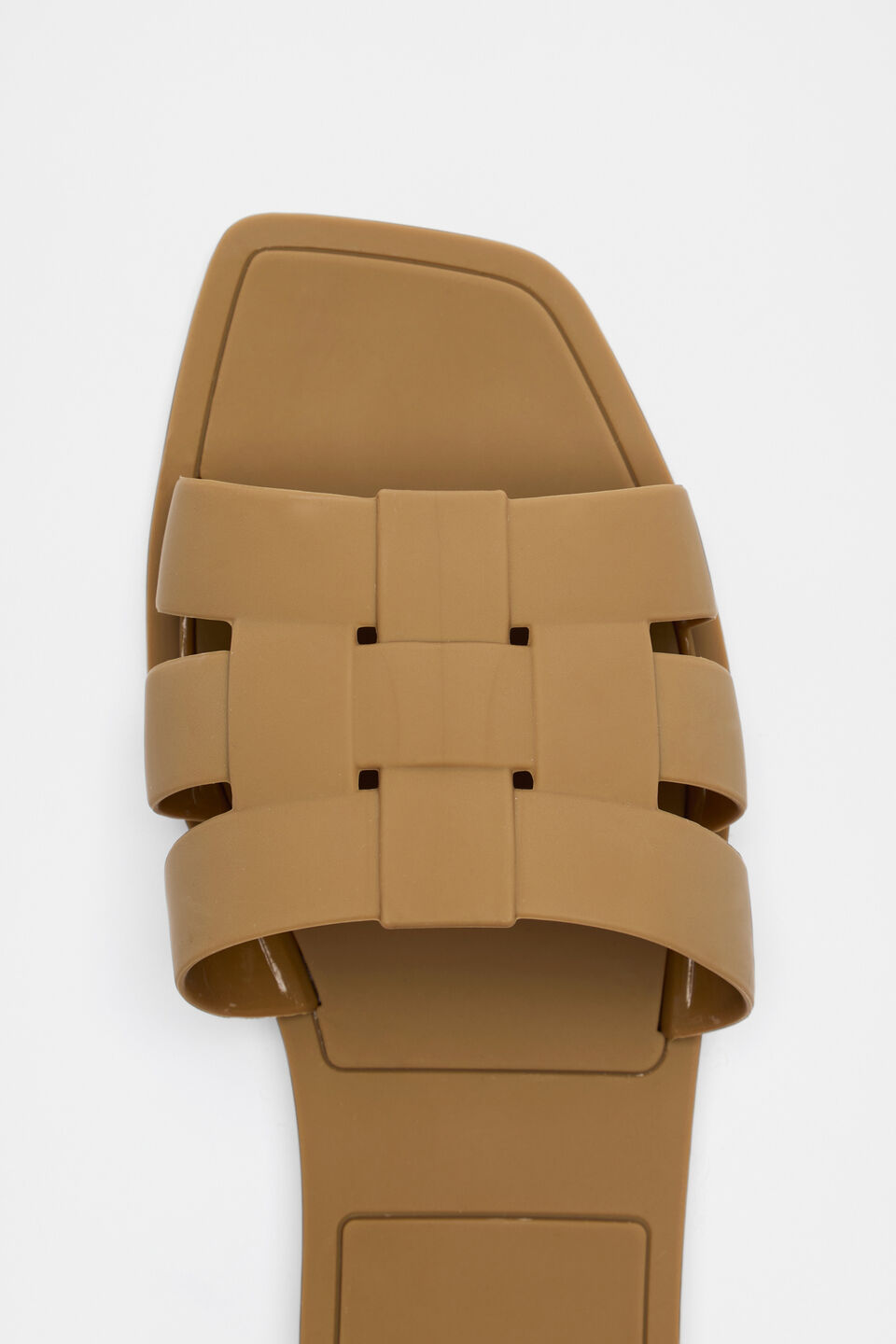 Woven Moulded Slide  Cinnamon Spice