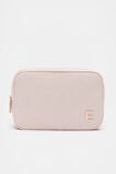 Initials Make Up Bag Rose Petal  E  hi-res