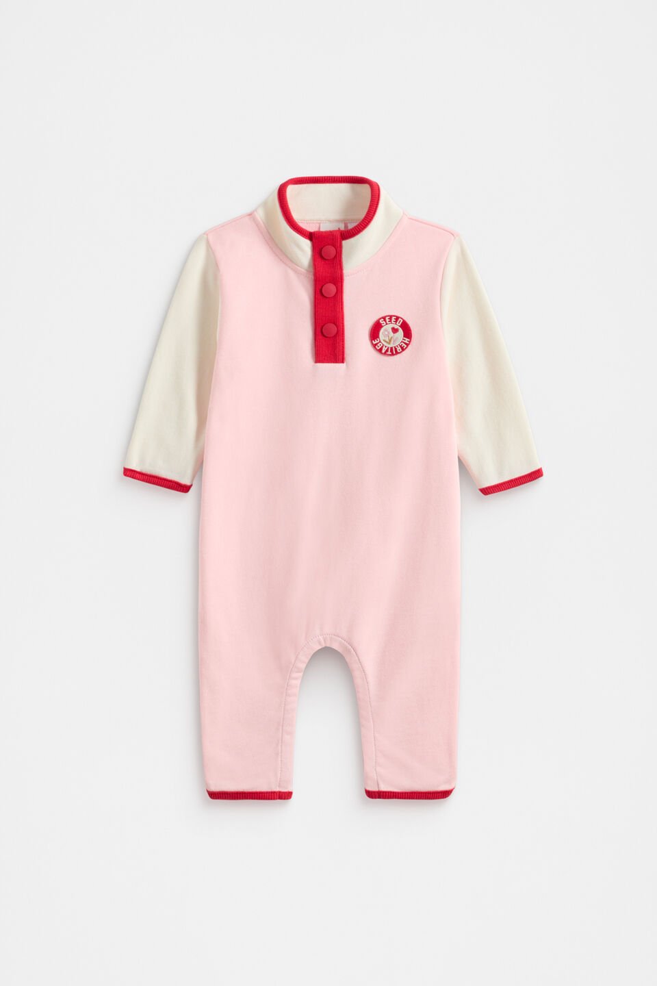 Colourblock Jumpsuit  Rose Petal