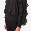 Textured Wrap Top    hi-res