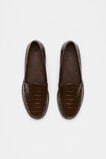 Nella Loafer  Dark Espresso Croc  hi-res