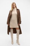 Lofty Mini Knit Dress  Latte Marle  hi-res