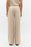Pinstripe Pleat Pant  Latte Pinstripe  hi-res