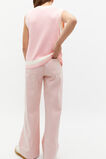 V Neck Knit Vest  Bubblegum  hi-res