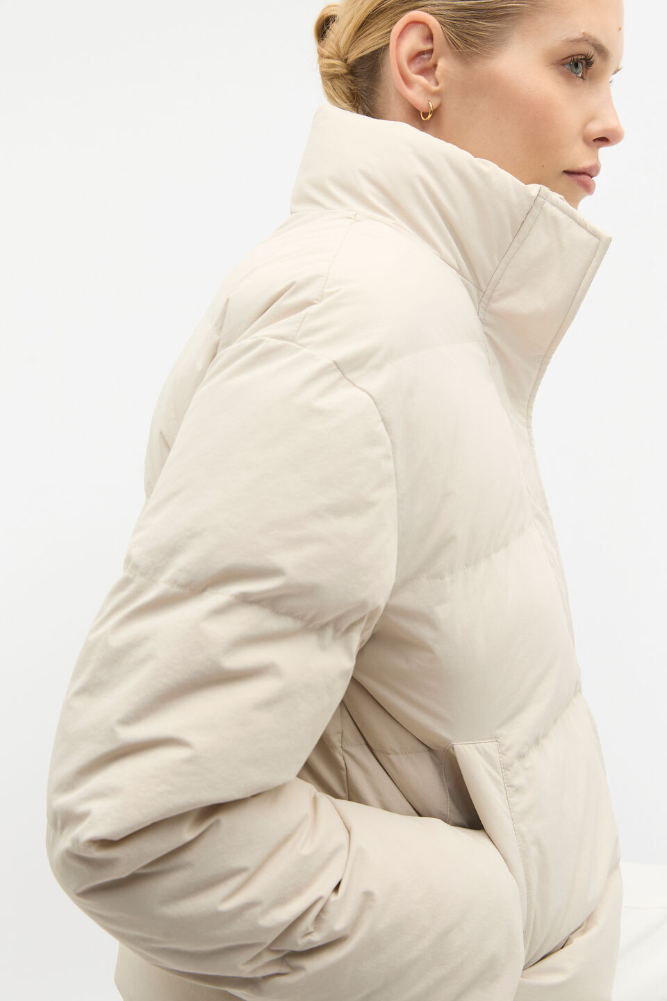 Puffer Jacket  Oat
