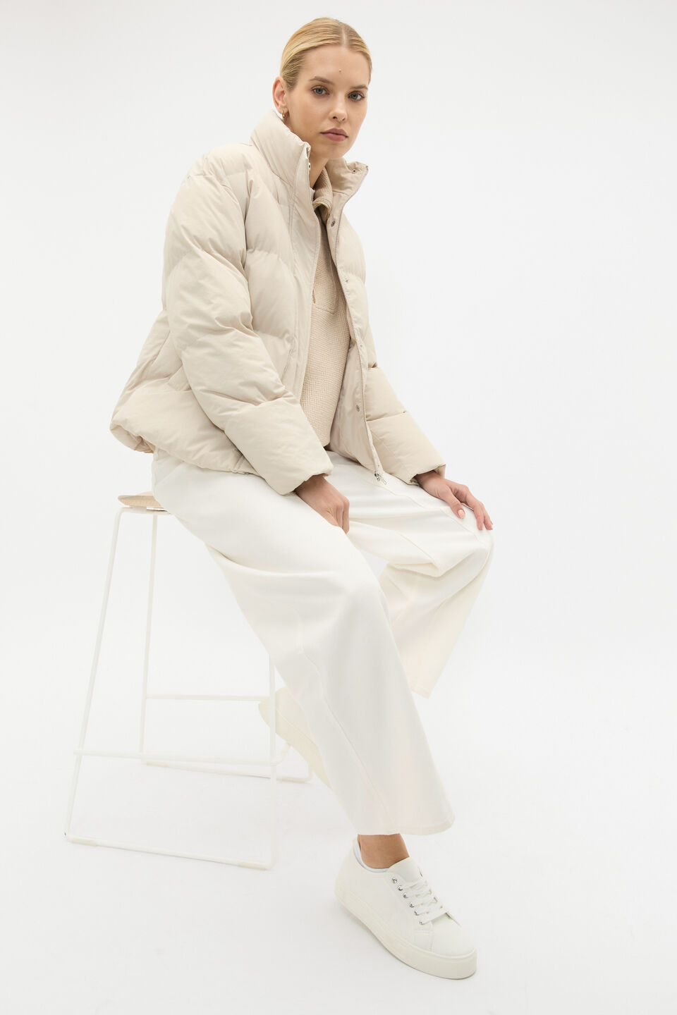 Puffer Jacket  Oat