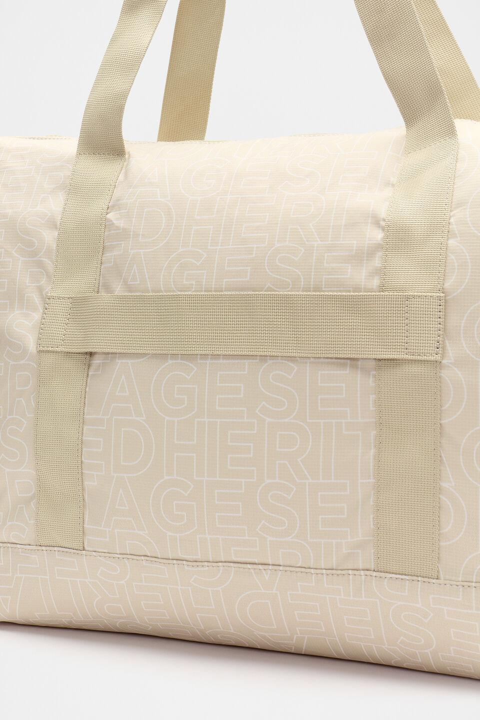 Packable Travel Tote  Latte