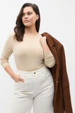 Jersey Long Sleeve Top  Latte  hi-res