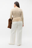 Jersey Long Sleeve Top  Latte  hi-res