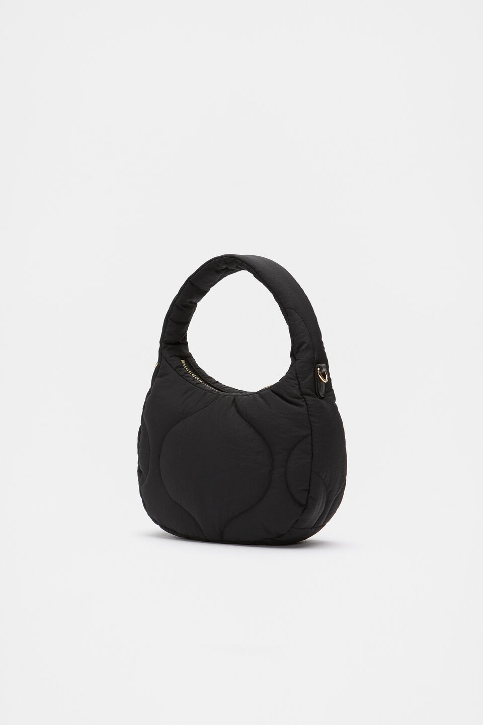 Quilted Mini Bag  Black