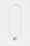 Initial Enamel Necklace  E  hi-res