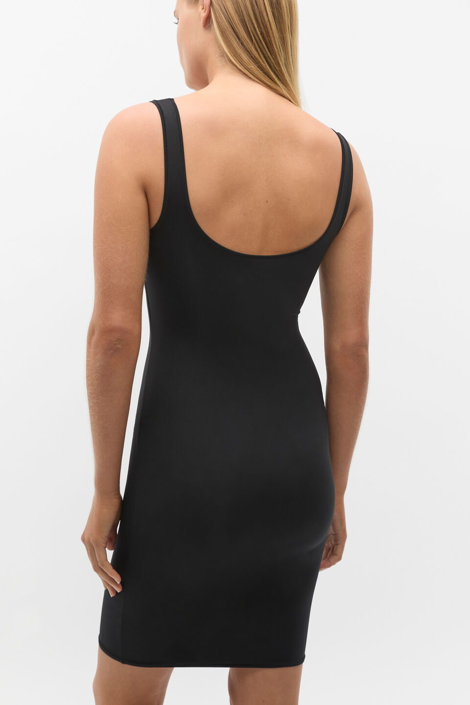 Basic Slip Dress  Black