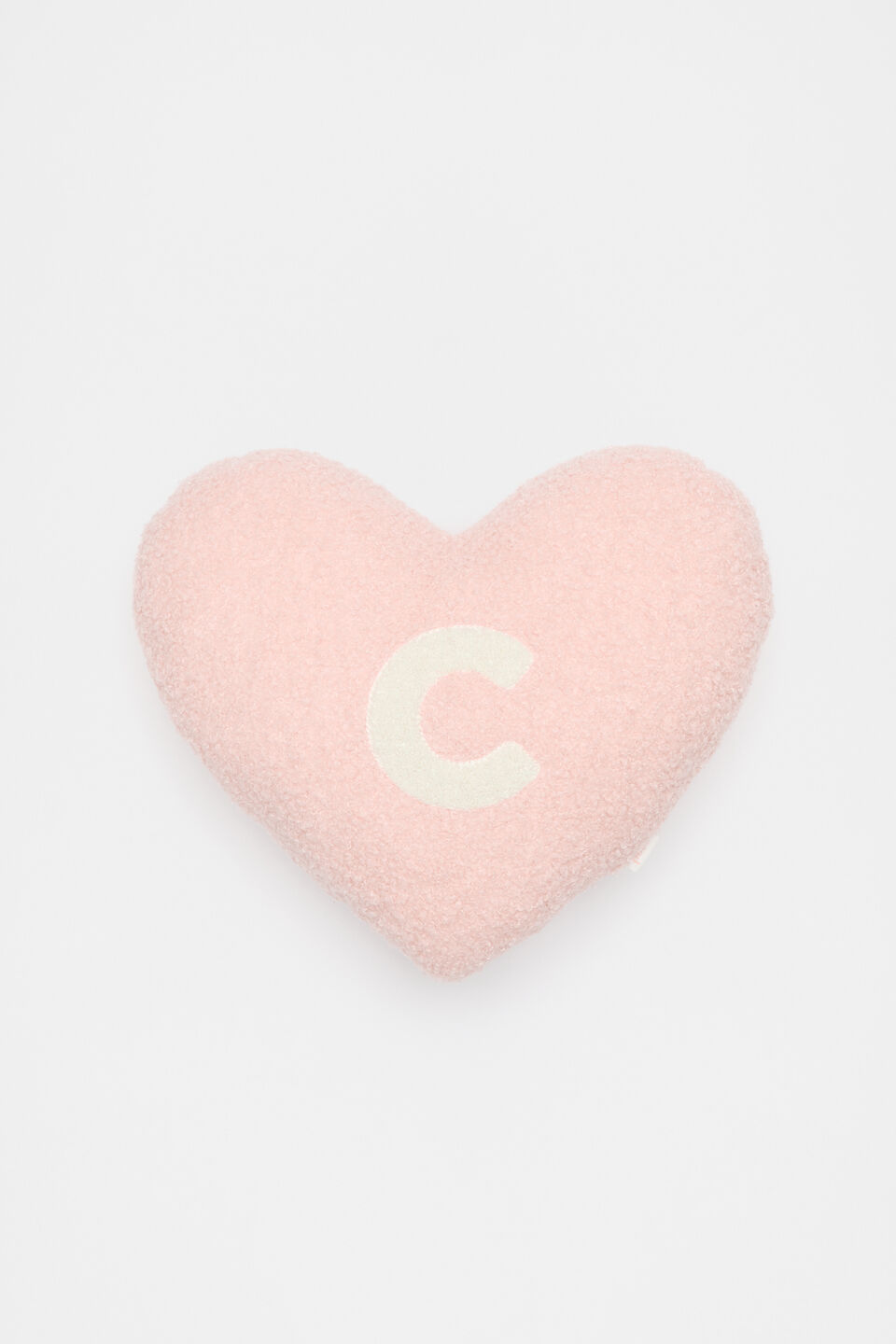 Heart Initial Cushion  C