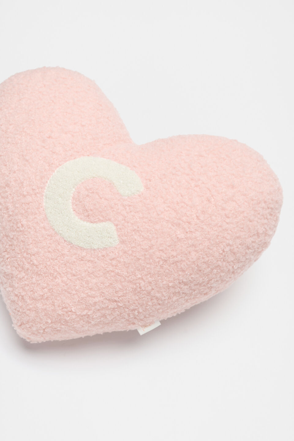 Heart Initial Cushion  C