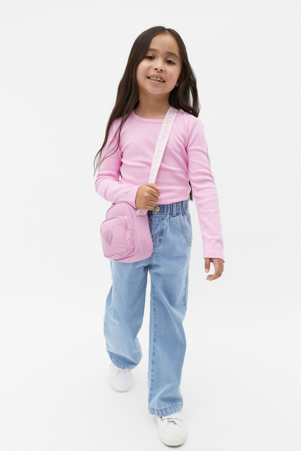 Core Rib Tee  Fairy Floss