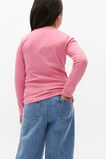 Core Rib Tee  Raspberry  hi-res