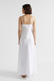Core Linen Slip Maxi Dress  Whisper White  hi-res
