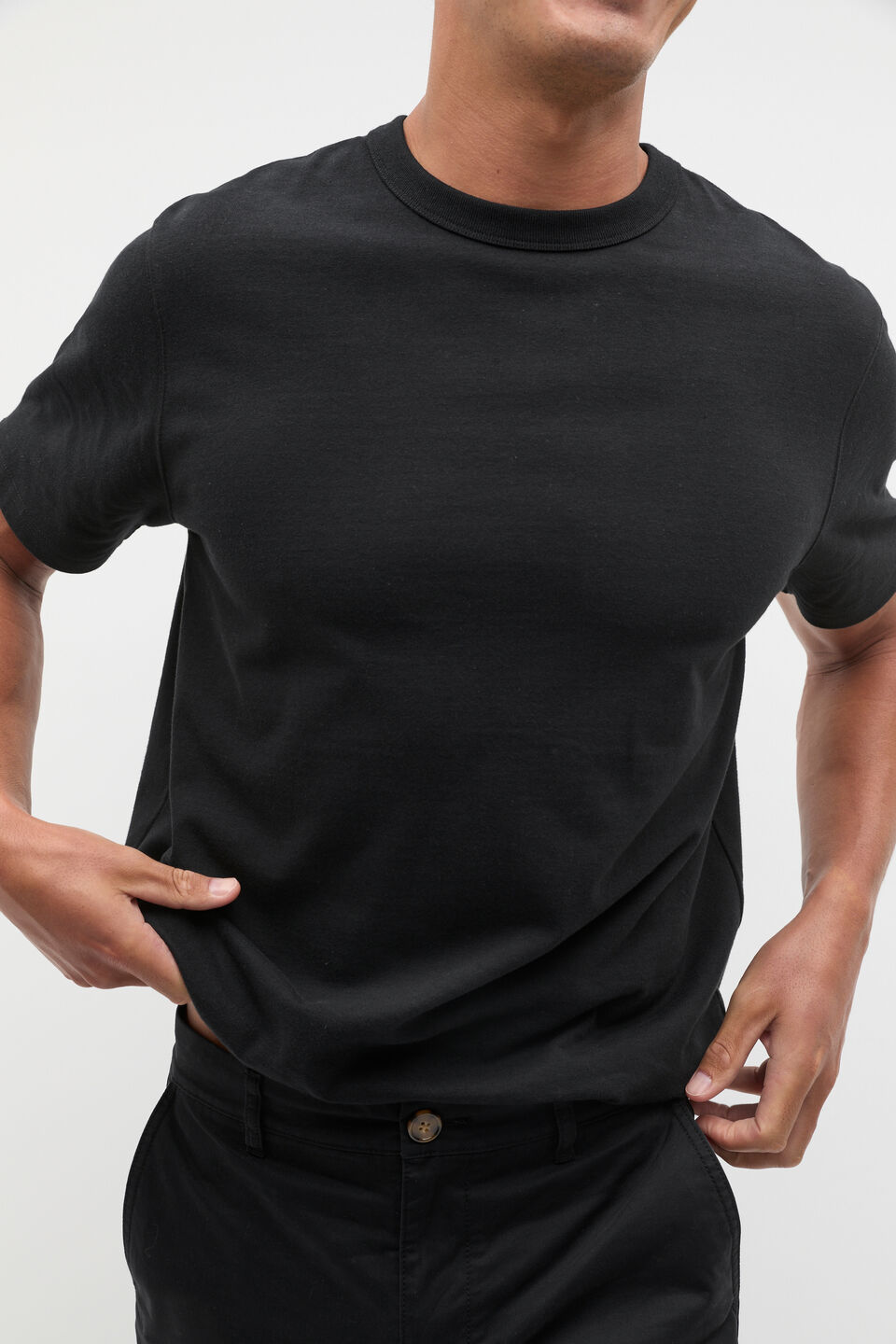 Crew Tee  True Black