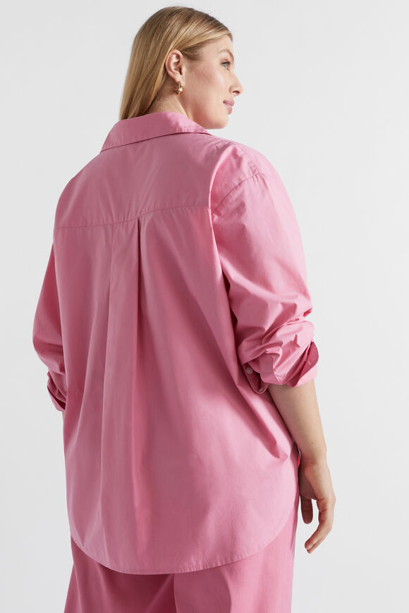 Poplin Classic Shirt  Rosewood  hi-res