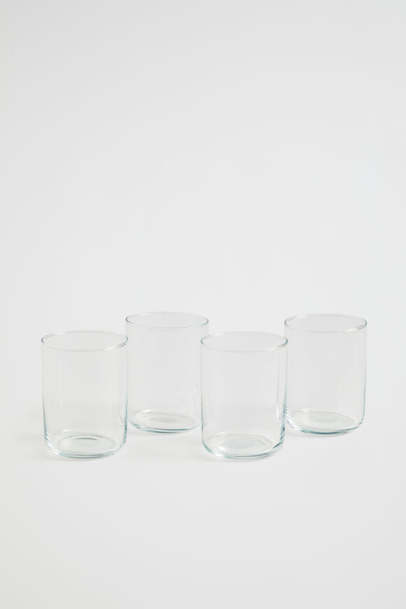 Nola Tumbler Set of 4  Clear  hi-res