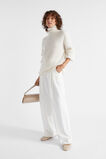 Straight Leg Tailored Pant  Cloud Cream  hi-res