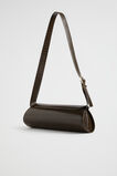 Structured Shoulder Bag  Chocolate Croc  hi-res