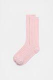 Marled Boot Sock  Rose Petal Twist  hi-res