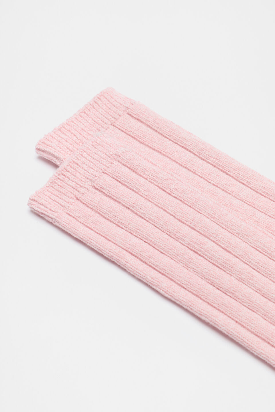 Marled Boot Sock  Rose Petal Twist