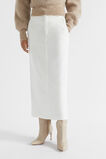 Denim Maxi Skirt  Cloud Cream  hi-res