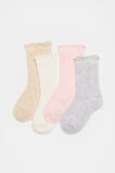 Rib Cable 4 Pack  Light Pink  hi-res