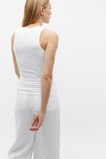 Core Fitted Tank  Whisper White  hi-res
