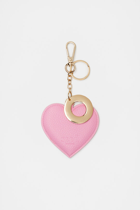 Heart Initial Keyring  O  hi-res