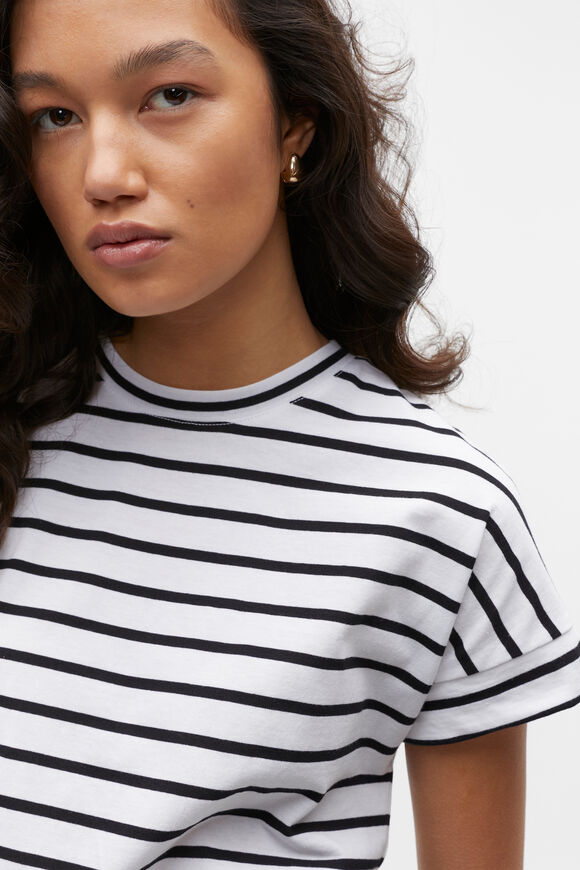 Core Longline Tee  Mono Stripe  hi-res