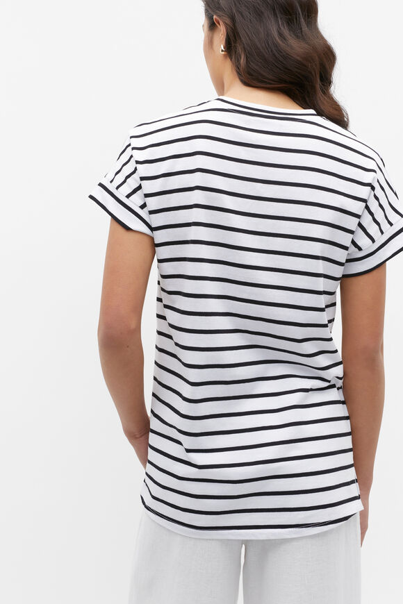 Core Longline Tee  Mono Stripe  hi-res