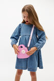 Silicon Flower Charm Bag  Candy Pink  hi-res