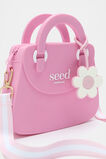 Silicon Flower Charm Bag  Candy Pink  hi-res