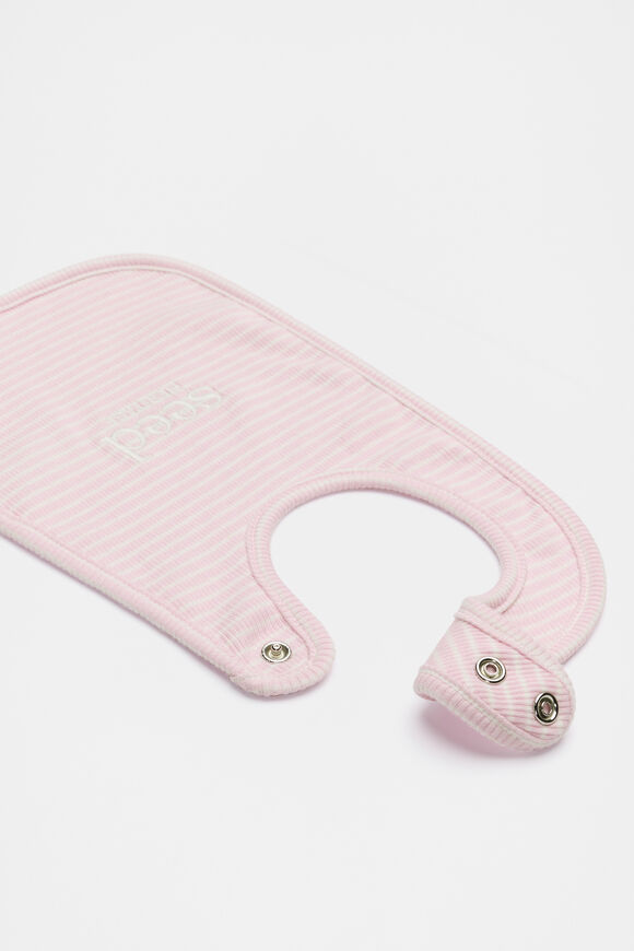 Core Rib Logo Bib  Posie Stripe  hi-res