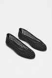 Eve Woven Ballet Flat  Black  hi-res