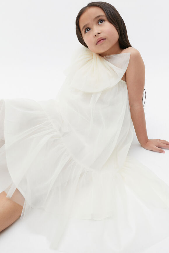 Bow Tulle Dress  Canvas  hi-res