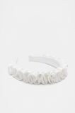 Rosette Alice Band  Classic White  hi-res