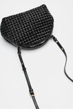 Framed Woven Pouch  Black  hi-res