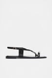 Lucia Toe Ring Sandal  Black Patent  hi-res