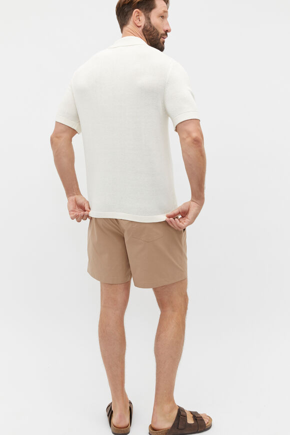 Knit Shirt  Chalk Marle  hi-res