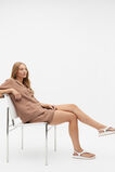 Oversize Short Sleeve Shirt  Cinnamon Spice Stripe  hi-res