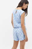 Spot Shell Top  Sky Blue  hi-res
