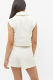 Boucle Button Short  Marshmallow  hi-res