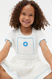 Embroidered Apron Dress  Canvas  hi-res