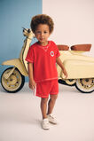 Towelling Tee  Strawberry Red  hi-res