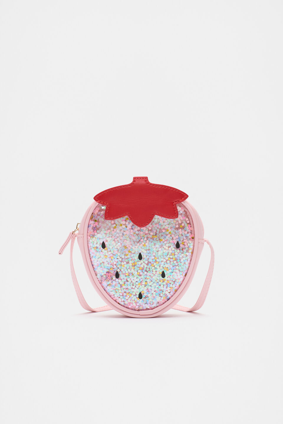 Strawberry Confetti Bag  Rose Petal