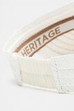Woven Wrap Visor  White  hi-res